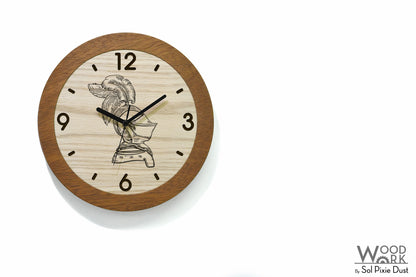 Wooden Round Clocks