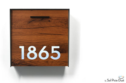 Type 1 - Wall Mounted Mailbox with Custom Door Styles & Body Colors