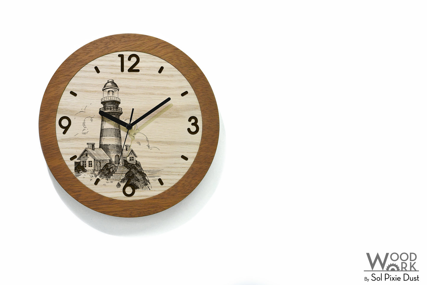 Wooden Round Clocks