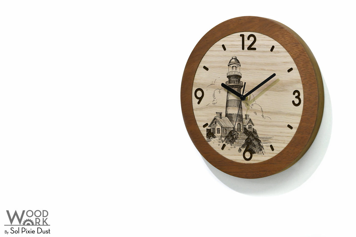 Wooden Round Clocks