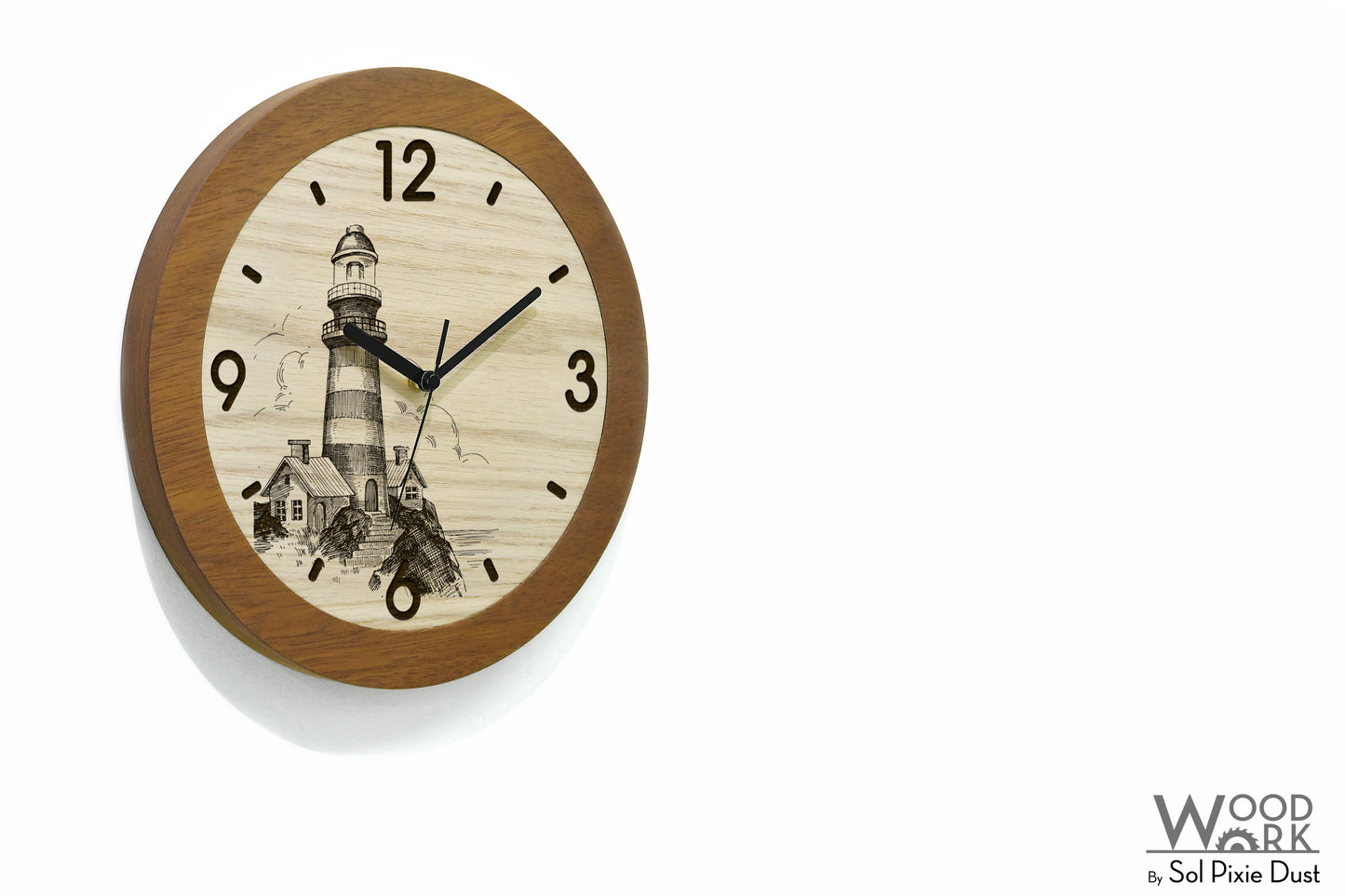 Wooden Round Clocks