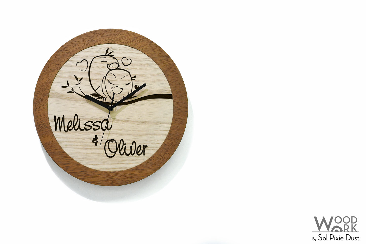 Wooden Round Clocks
