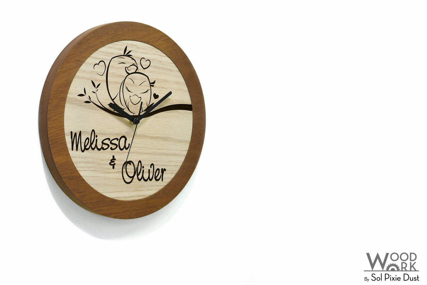 Wooden Round Clocks