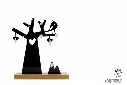 Bohemian Jewelry Display - Table Standing