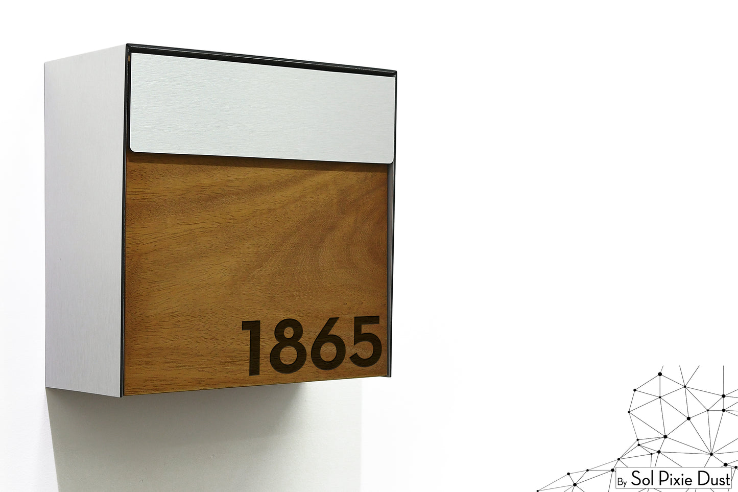 Type 1 - Wall Mounted Mailbox with Custom Door Styles & Body Colors