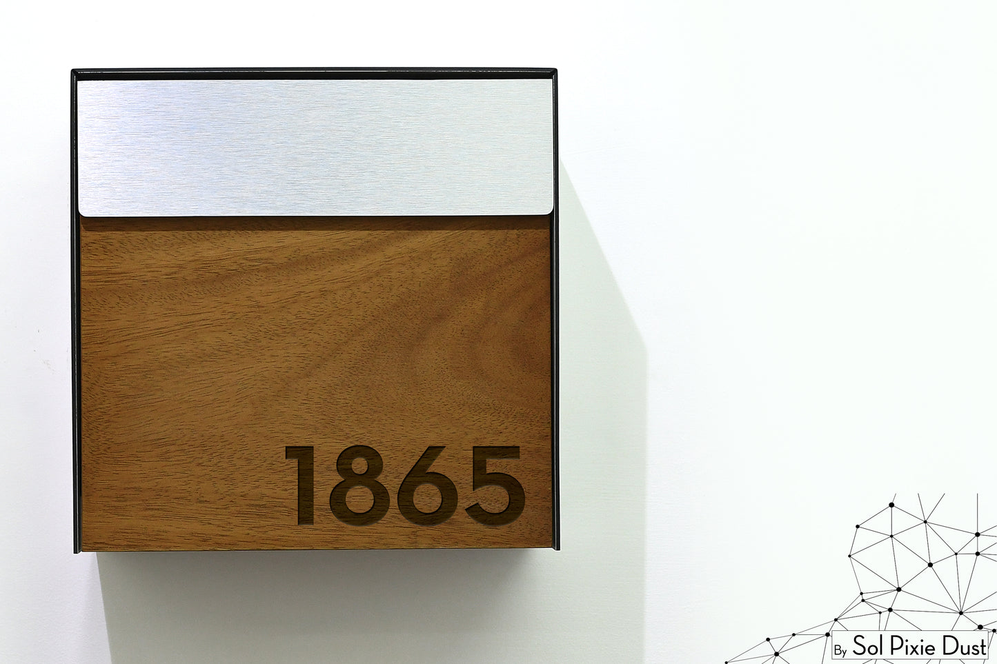 Type 1 - Wall Mounted Mailbox with Custom Door Styles & Body Colors