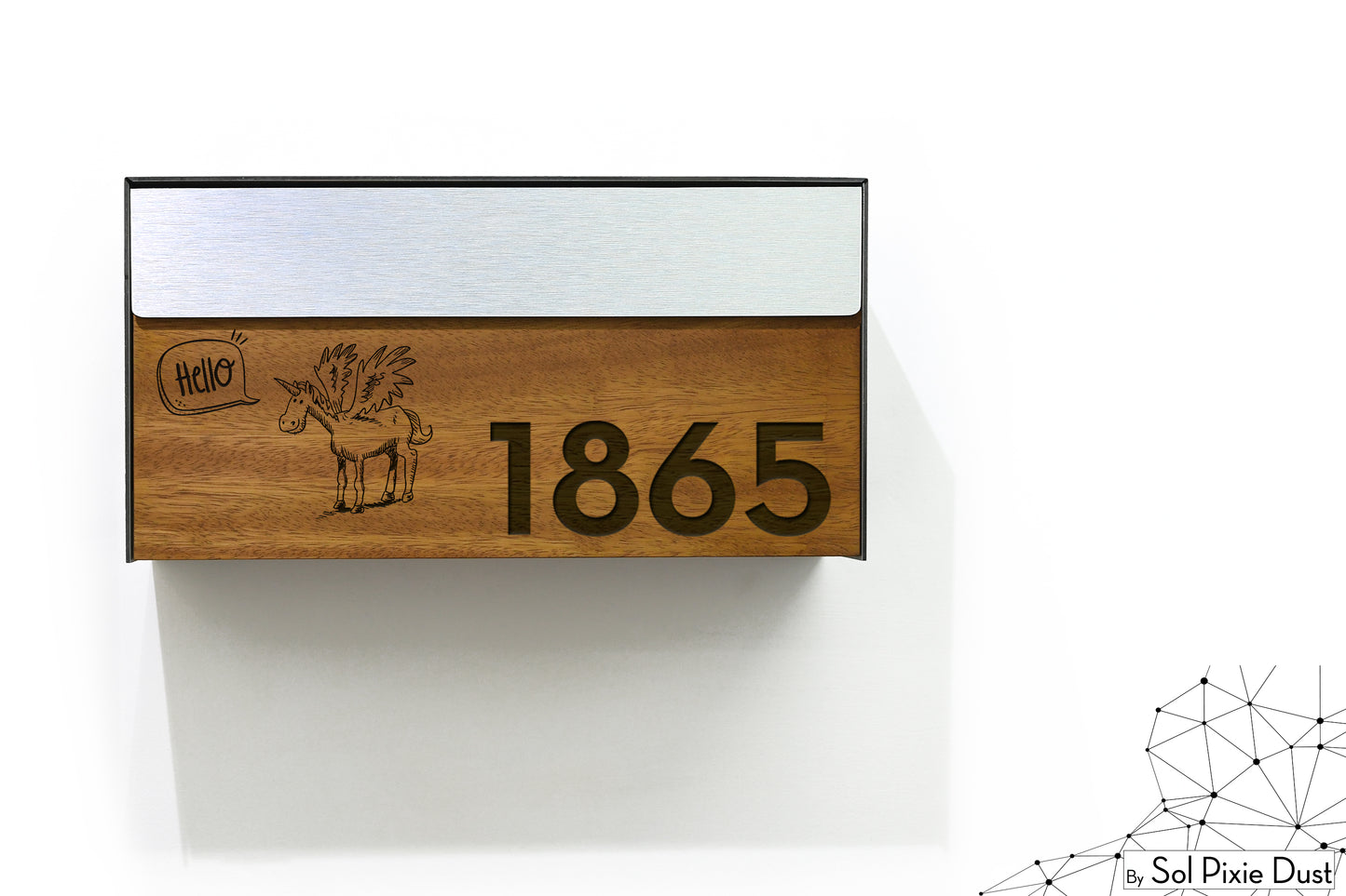 Modern Wall Mounted Mailbox Type 3
