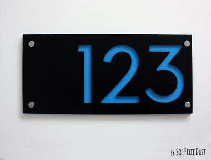 Acrylic Address Plaque - Signs