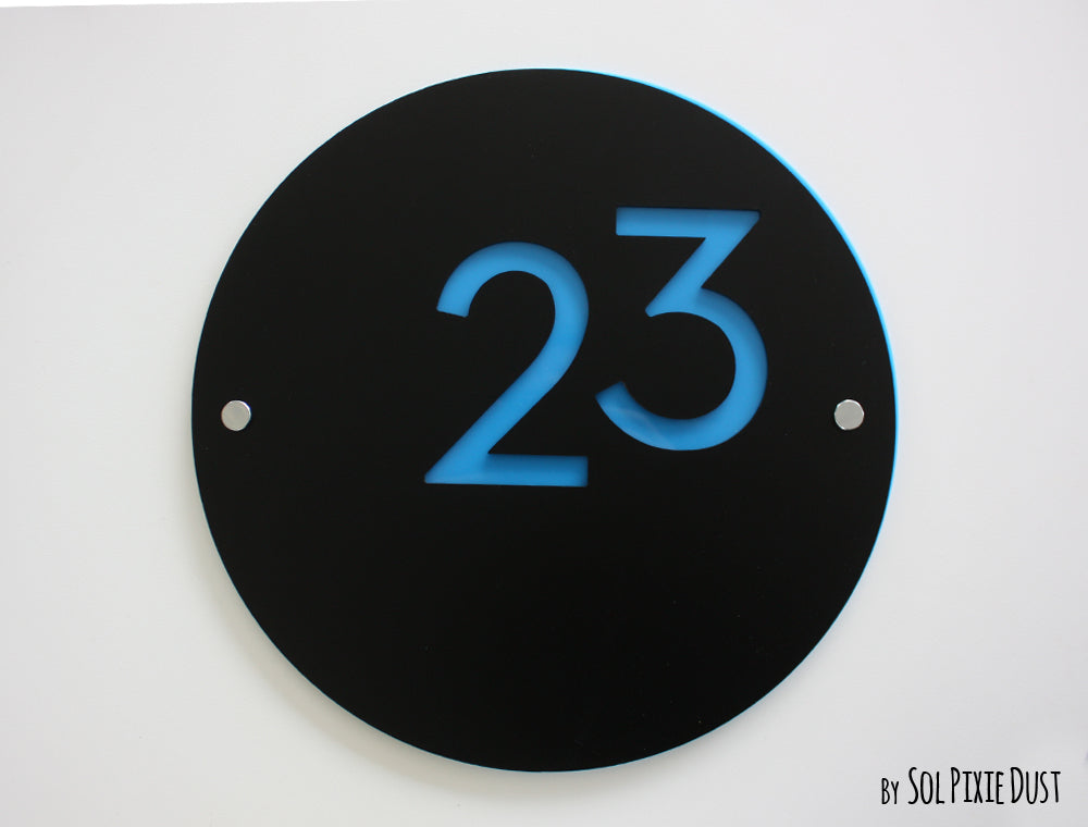 Acrylic Address Plaque - Signs