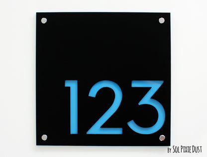 Acrylic Address Plaque - Signs