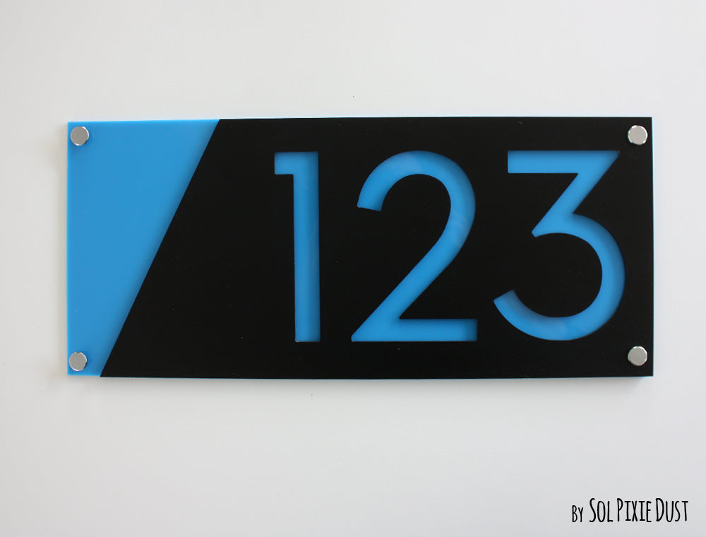 Acrylic Address Plaque - Signs