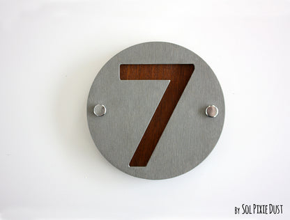 Concrete Address Plaque - Signs