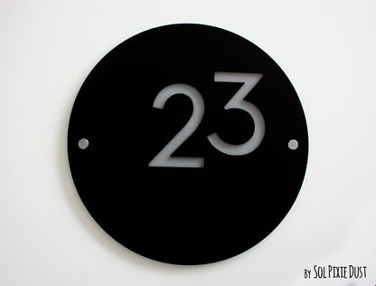 Acrylic Address Plaque - Signs