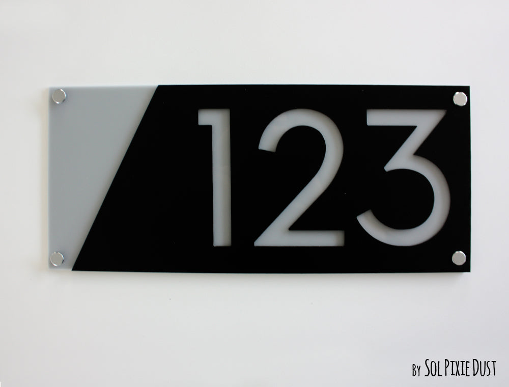 Acrylic Address Plaque - Signs
