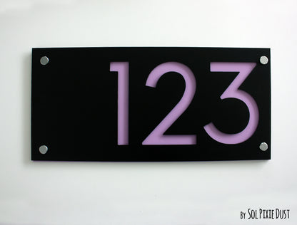 Acrylic Address Plaque - Signs