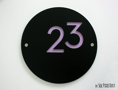 Acrylic Address Plaque - Signs
