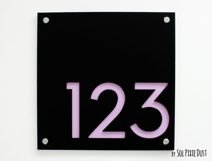 Acrylic Address Plaque - Signs