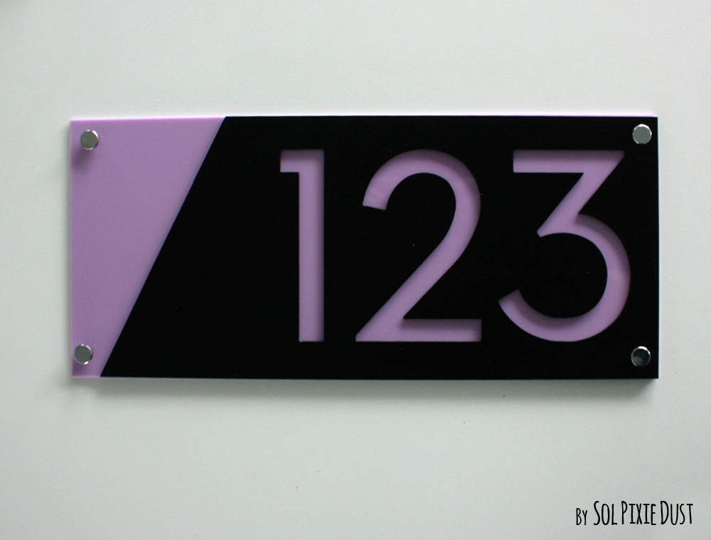 Acrylic Address Plaque - Signs