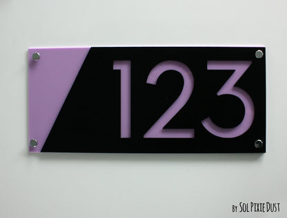 Acrylic Address Plaque - Signs
