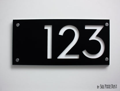 Acrylic Address Plaque - Signs
