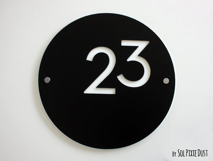 Acrylic Address Plaque - Signs