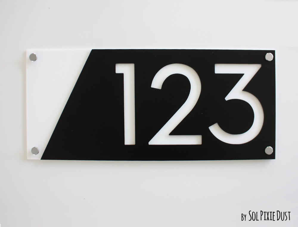 Acrylic Address Plaque - Signs