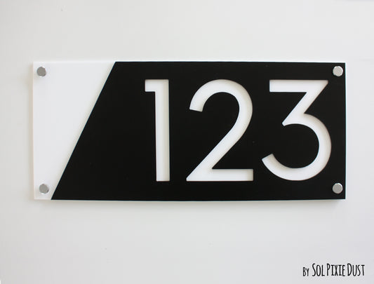 Acrylic Address Plaque - Signs