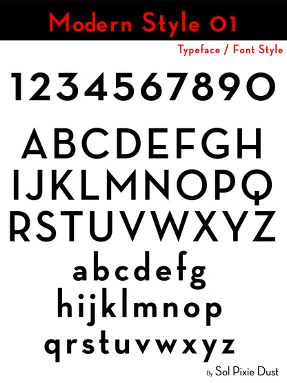 Acrylic Address Plaque - Signs ( Font Options )
