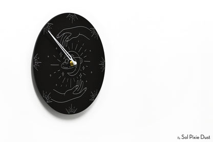 Moon Phase Wall Clock - Lunar Cycle