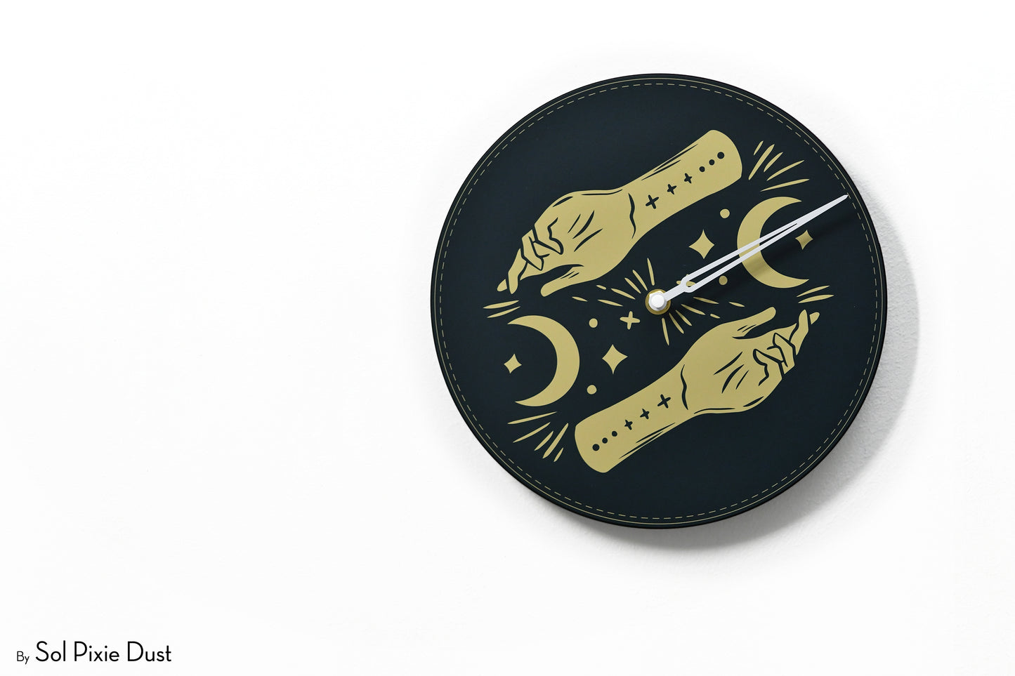 Moon Phase Wall Clock - Lunar Cycle