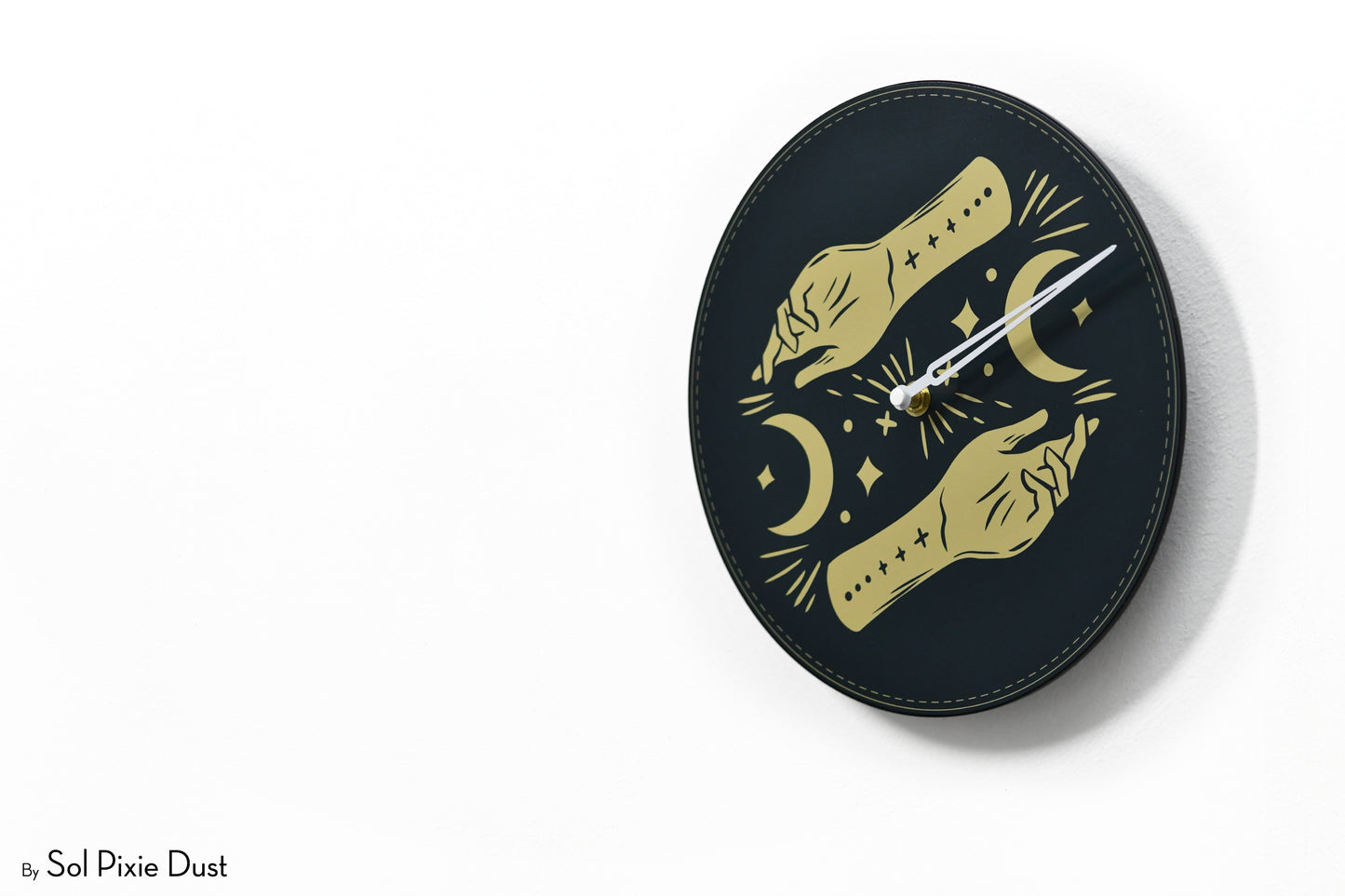 Moon Phase Wall Clock - Lunar Cycle