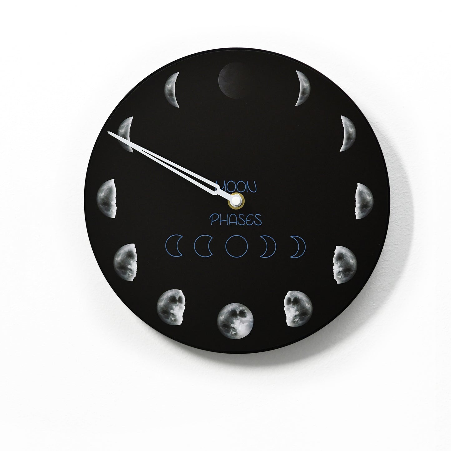 Moon Phase Wall Clock - Lunar Cycle
