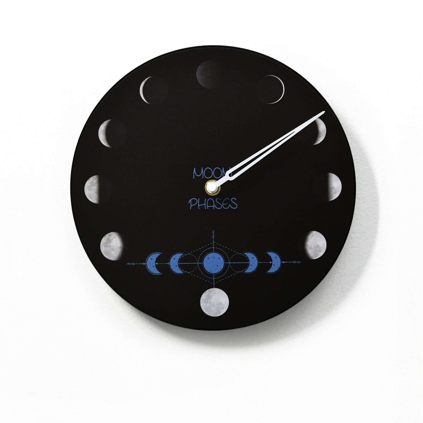 Moon Phase Wall Clock - Lunar Cycle