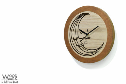 Wooden Round Clocks