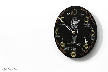 Moon Phase Wall Clock - Lunar Cycle