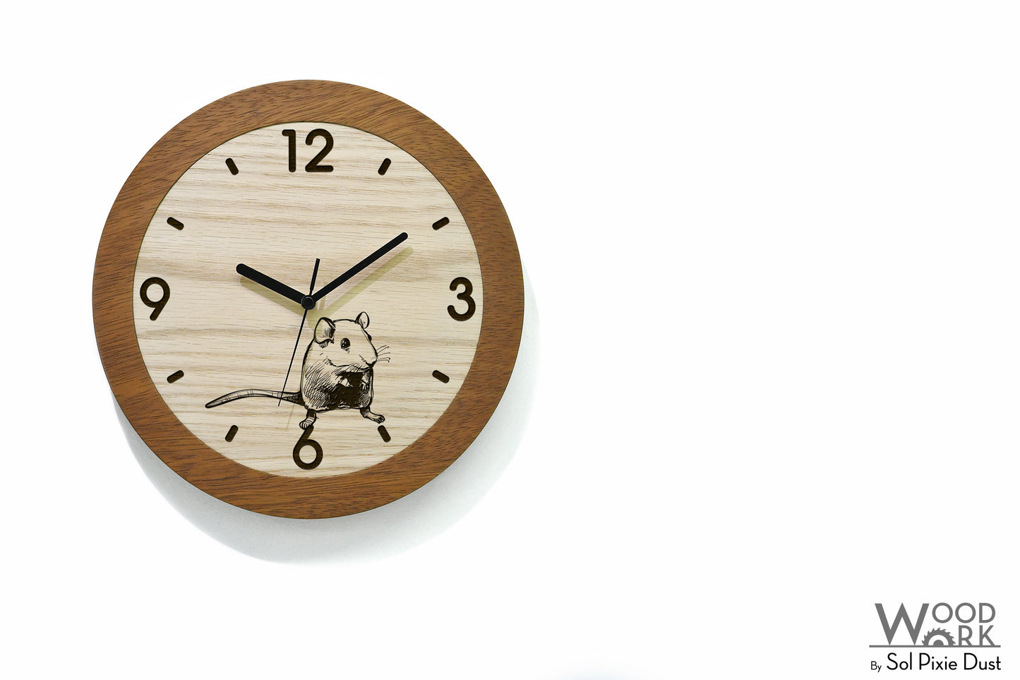 Wooden Round Clocks