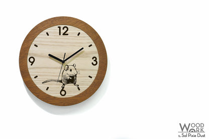 Wooden Round Clocks