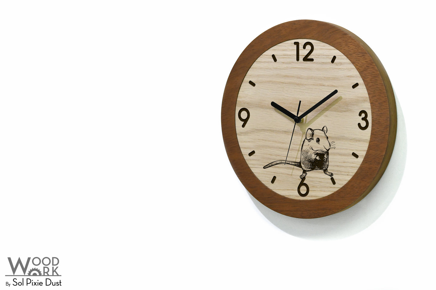 Wooden Round Clocks