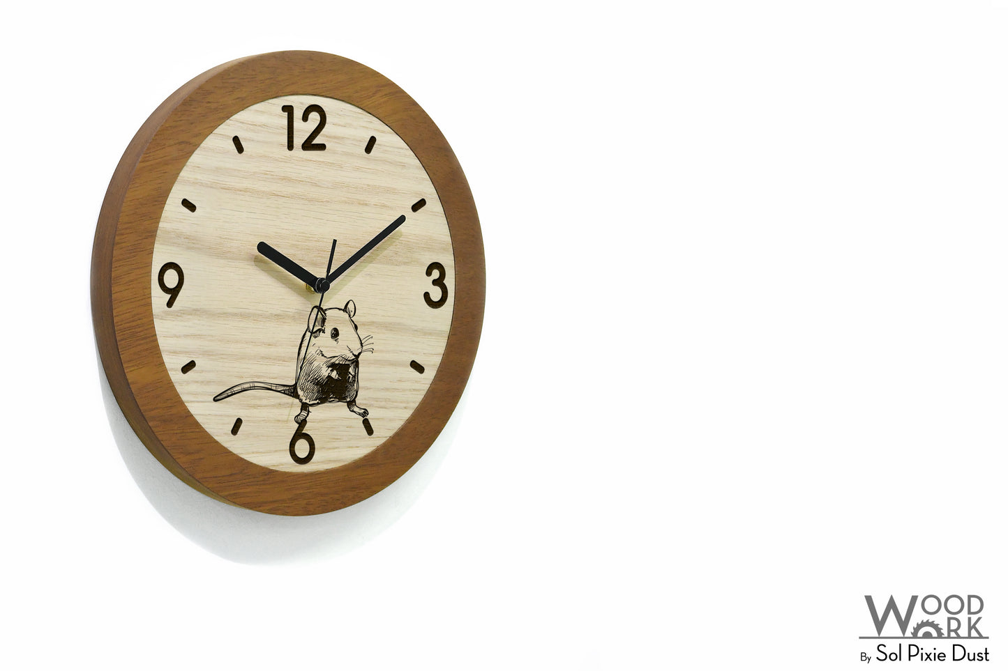 Wooden Round Clocks