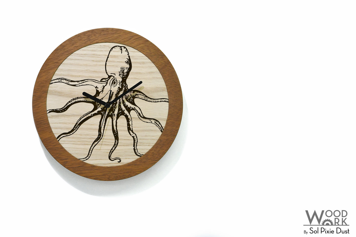 Wooden Round Clocks
