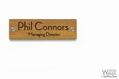Door Name Signs / Office Door Plaque