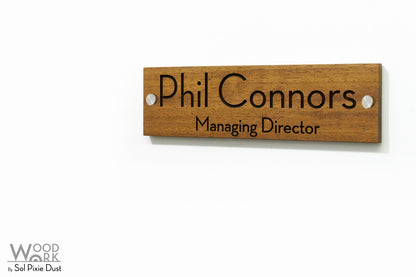 Door Name Signs / Office Door Plaque