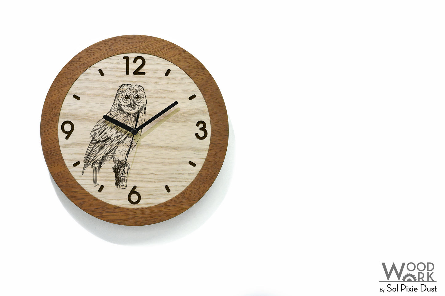 Wooden Round Clocks