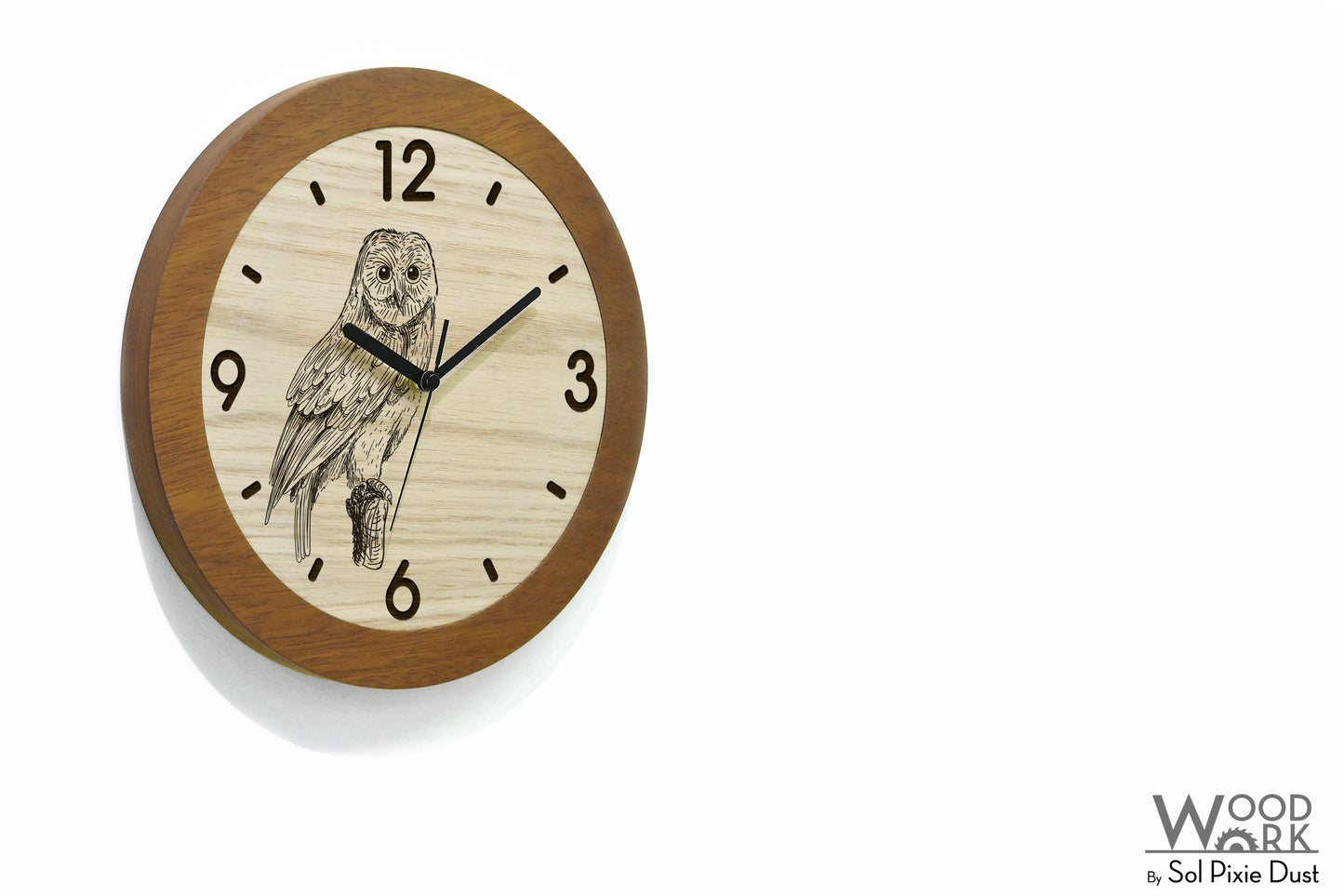 Wooden Round Clocks