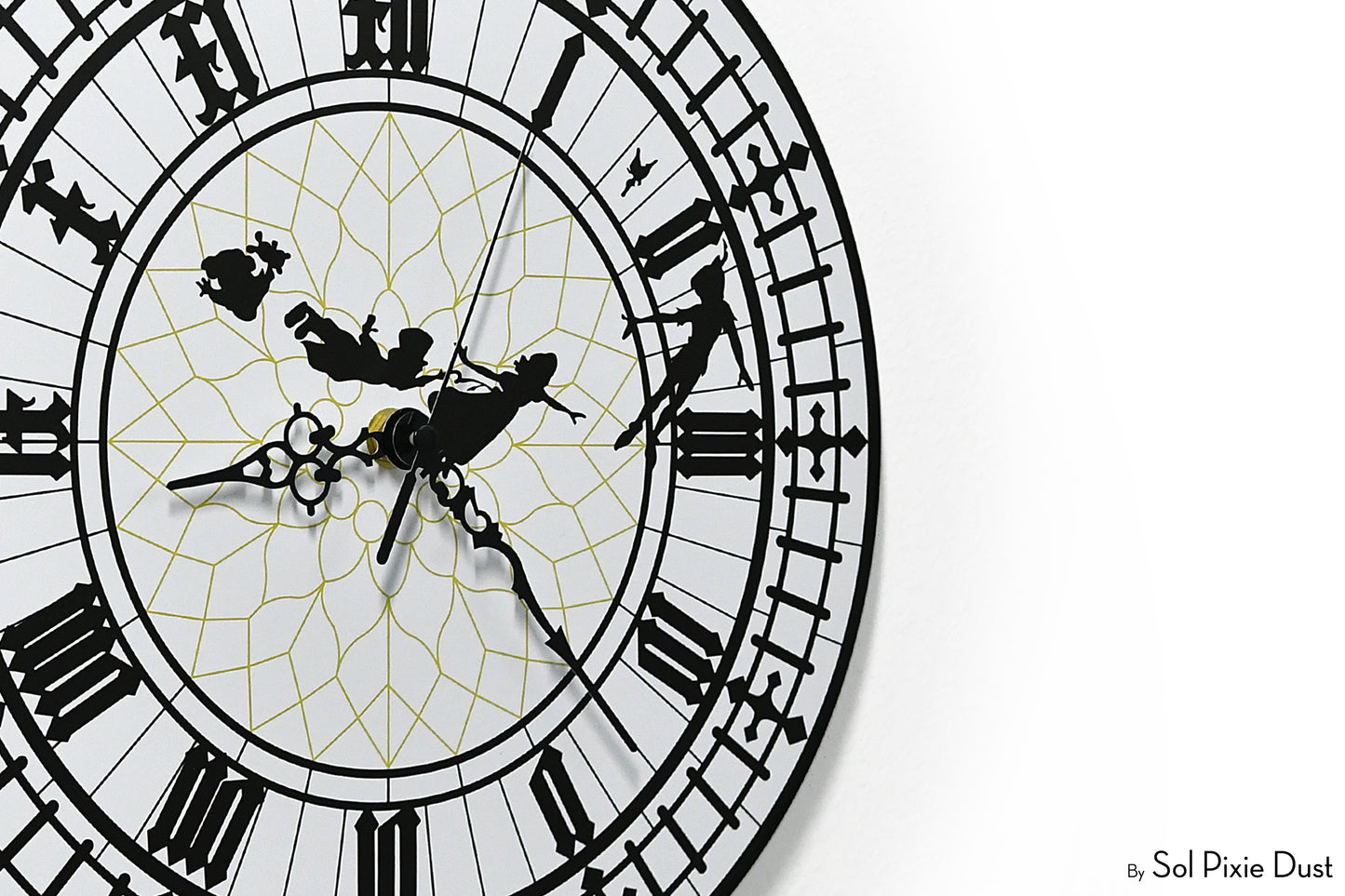 Peter Pan Big Ben Wall Clock