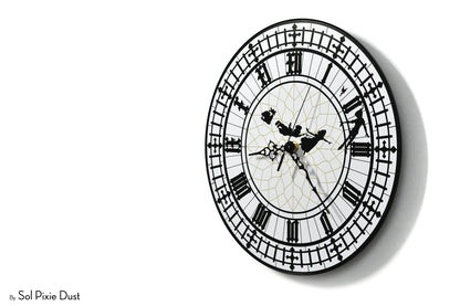 Peter Pan Big Ben Wall Clock