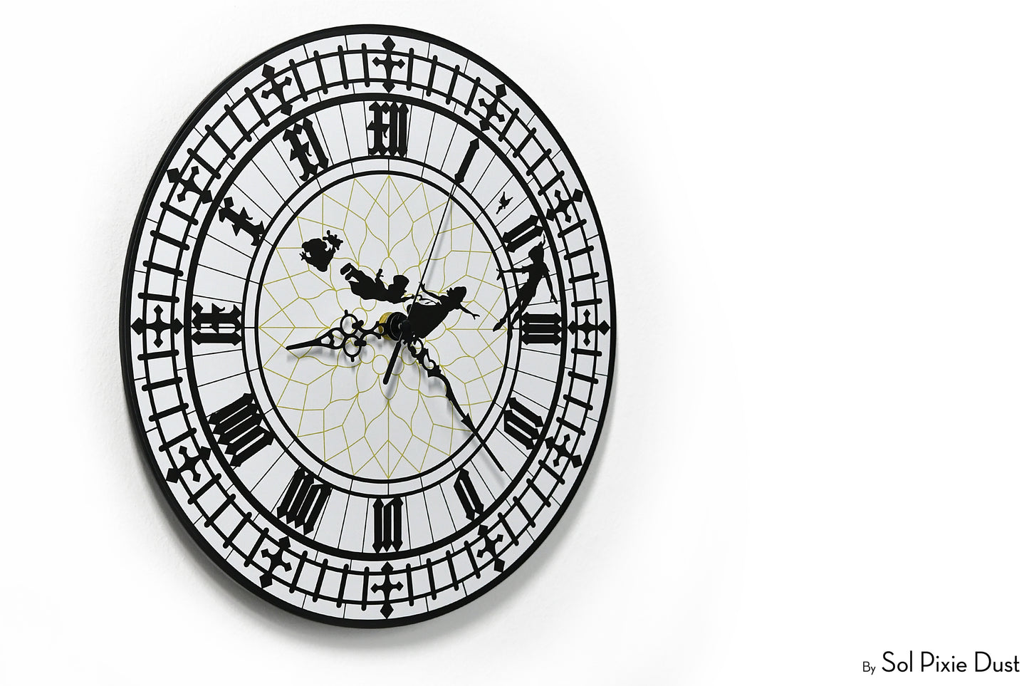 Peter Pan Big Ben Wall Clock