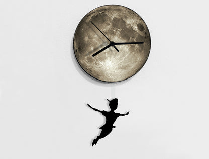 Peter Pan - Tinkerbell - Pendulum Wall Clock