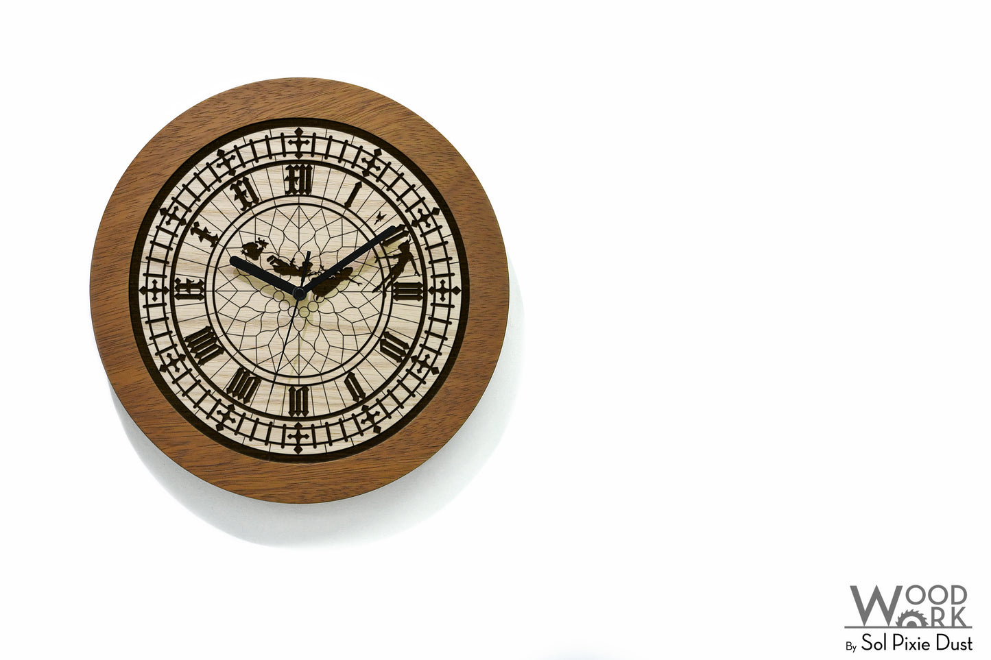 Wooden Round Clocks