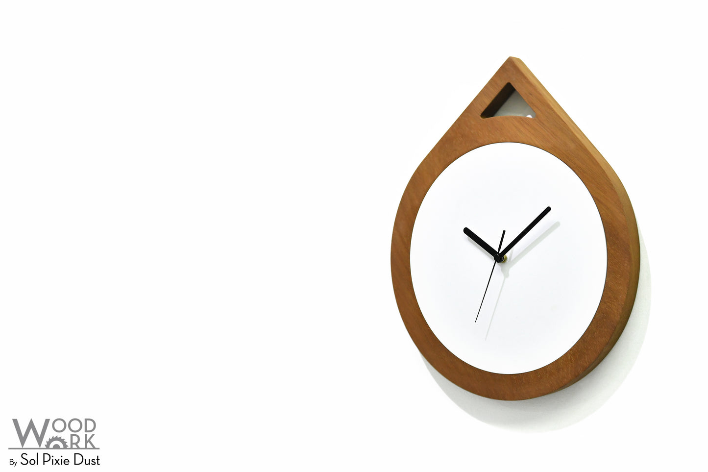 Wooden Round Hanging Clocks